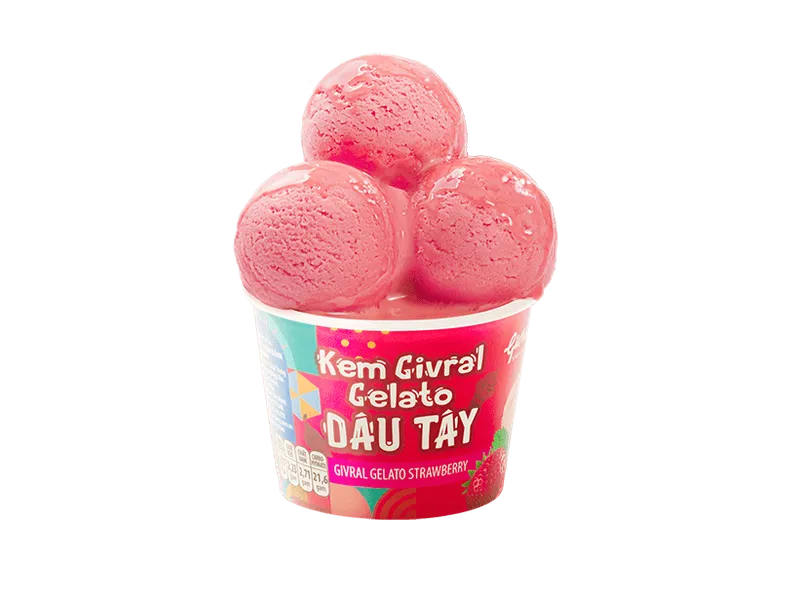 Sản phẩm gelato FIX — Công Ty Cổ Phần Bánh Givral — MST 0311426136