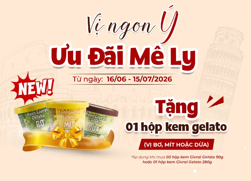 Sản phẩm popup — Công Ty Cổ Phần Bánh Givral — MST 0311426136