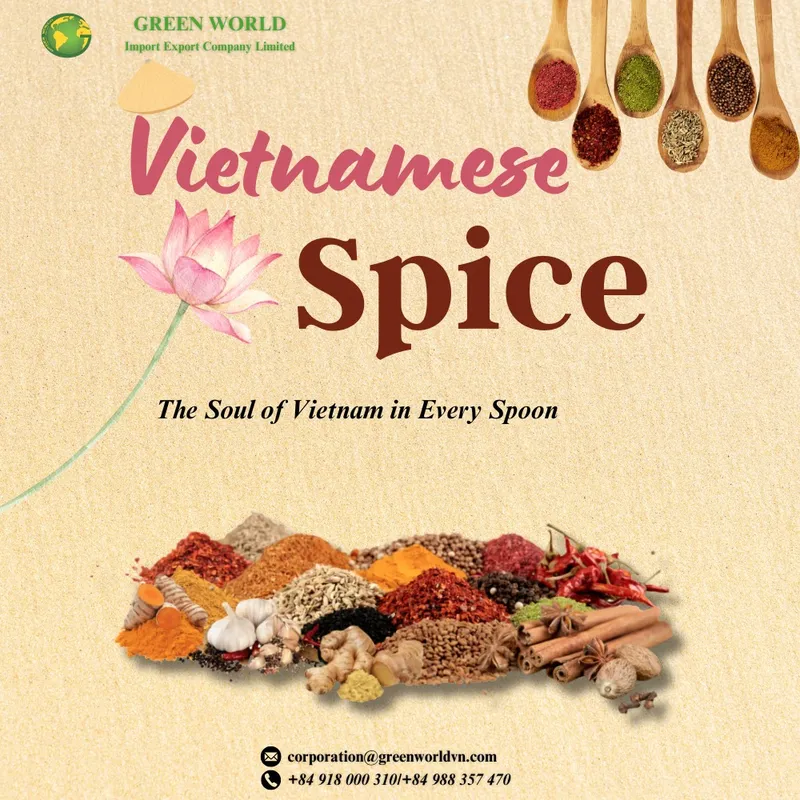 Sản phẩm Spice — Công Ty TNHH Xuất Nhập Khẩu Thế Giới Xanh — MST 0311446615