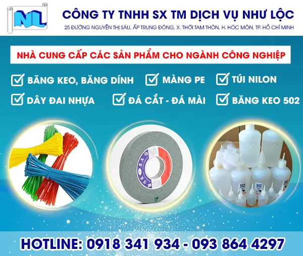 Sản phẩm GT NHÆ¯ Lá»˜C 3 — Vật Liệu Đóng Gói Như Lộc - Công Ty TNHH Sản Xuất Thương Mại Dịch Vụ Như Lộc — MST 0311461934