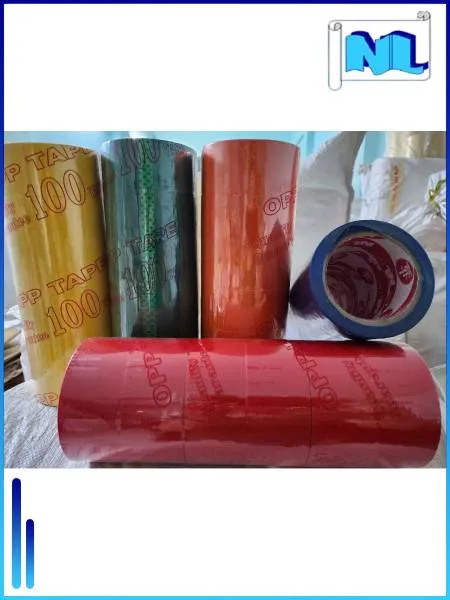 Sản phẩm bang keo mau new — Vật Liệu Đóng Gói Như Lộc - Công Ty TNHH Sản Xuất Thương Mại Dịch Vụ Như Lộc — MST 0311461934