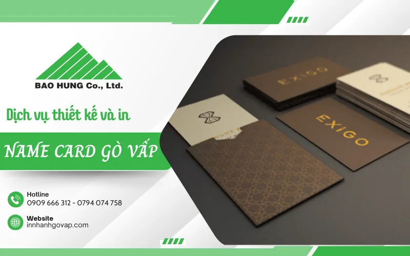 Sản phẩm in name card go vap 1 — In ấn Bảo Hùng - Công Ty TNHH Sản Xuất Thương Mại Dịch Vụ Bảo Hùng — MST 0311505525