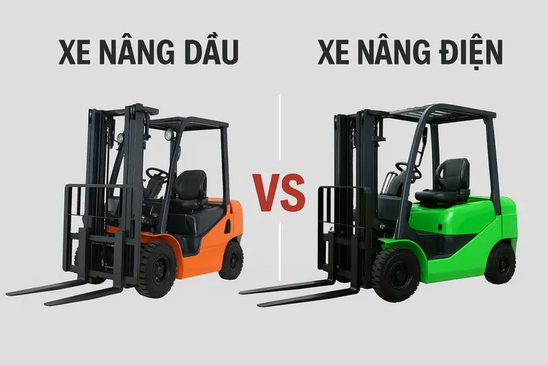 Sản phẩm So sanh su dung xe nang dau va xe nang dien 2 1200x800 — Công Ty TNHH Thương Mại Dịch Vụ Nguyên Nguyên Thịnh — MST 0311529653