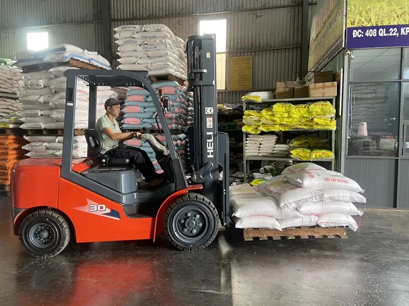 Sản phẩm Ung dung xe nang trong nganh lua gao 1 — Công Ty TNHH Thương Mại Dịch Vụ Nguyên Nguyên Thịnh — MST 0311529653