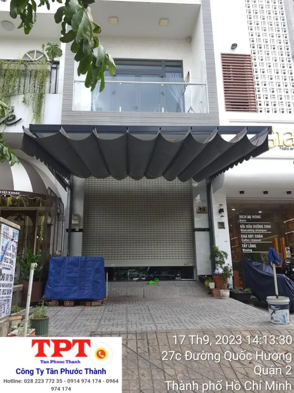 Sản phẩm mai xeptpt04 — Mái Hiên Tân Phước Thành - Công Ty TNHH Một Thành Viên Cơ Khí Tân Phước Thành — MST 0311584781