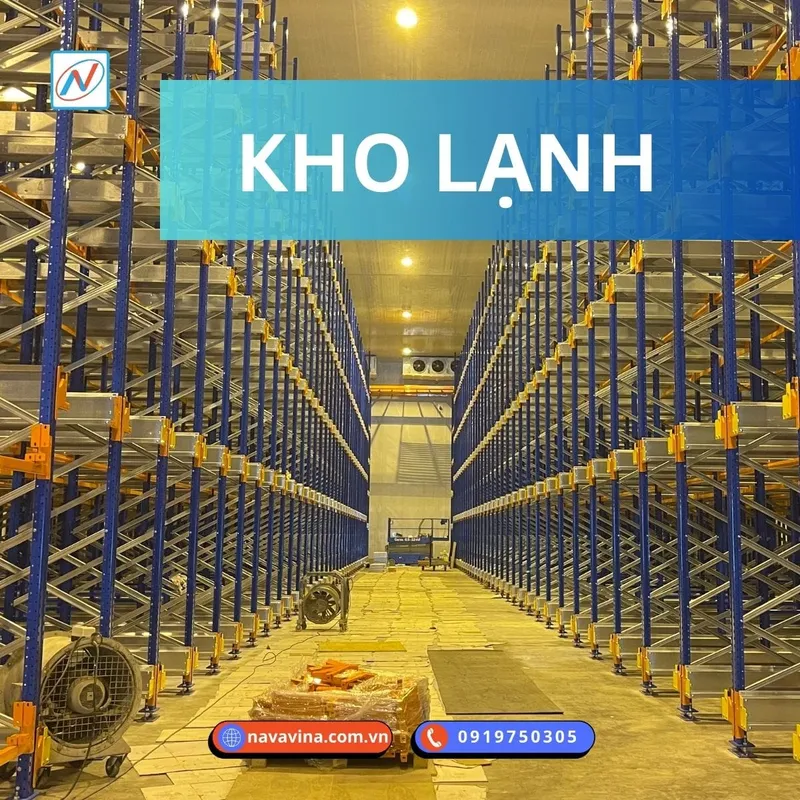Sản phẩm ke kho lanh do navavina san xuat thi cong lap dat — Chi Nhánh - Công Ty TNHH Navavina — MST 0311593874