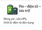 Sản phẩm Pin dien tu luu tru — Công Ty TNHH TM & DV Nho Hòa — MST 0311602624