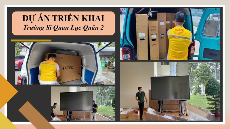Sản phẩm truong si quan luc quan 2 man hinh tuong tac 98 inches hatek ht98et2 — Công Ty TNHH Viễn Thông Số Một — MST 0311642641