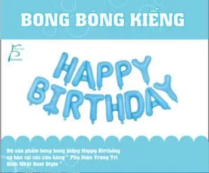 Sản phẩm bong bong kieng day treo happy birthday mau xanh 6259 300x249 — Công Ty TNHH Kool Style — MST 0311665293