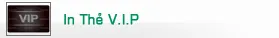 Sản phẩm the vip — Công Ty TNHH Sản Xuất Thiết Kế In ấn Hồ Việt Phát — MST 0311684987