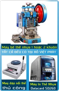 Sản phẩm May in the nhua may be the — Công Ty TNHH Sản Xuất Thiết Kế In ấn Hồ Việt Phát — MST 0311684987