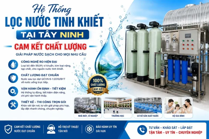 Sản phẩm he thong loc nuoc tinh khiet tai tay ninh cam ket chat luong — Công Ty Cổ Phần Thương Mại Dịch Vụ Kỹ Thuật Cao Nam Phát — MST 0311731926