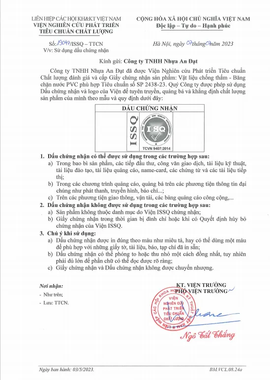 Sản phẩm tcnv mattt — Công Ty TNHH Nhựa An Đạt — MST 0311735688