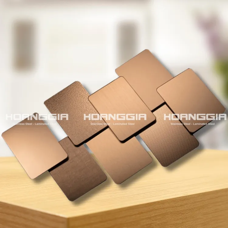 Sản phẩm inox tam trang tri cao cap — Công Ty TNHH Sản Xuất Thương Mại Dịch Vụ Kỹ Thuật Hoàng Gia — MST 0311764061