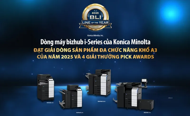 Sản phẩm BLI A3 Line 2025 Thumbnail_VI — Công Ty TNHH Konica Minolta Business Solutions Việt Nam — MST 0311782575