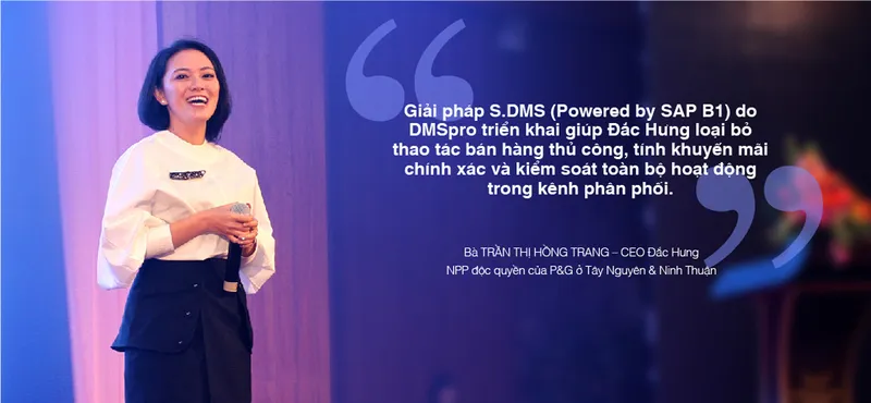 Sản phẩm Cam nhan khach hang_3_DacHung — Công ty Cổ Phần DMSPRO — MST 0311824056