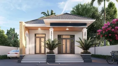 Sản phẩm nha mai nhat 1 tang 3 phong ngu — Xây Dựng Mai Việt - Công Ty Cổ Phần Thiết Kế Nội Thất Và Xây Dựng Mai Việt — MST 0311831568