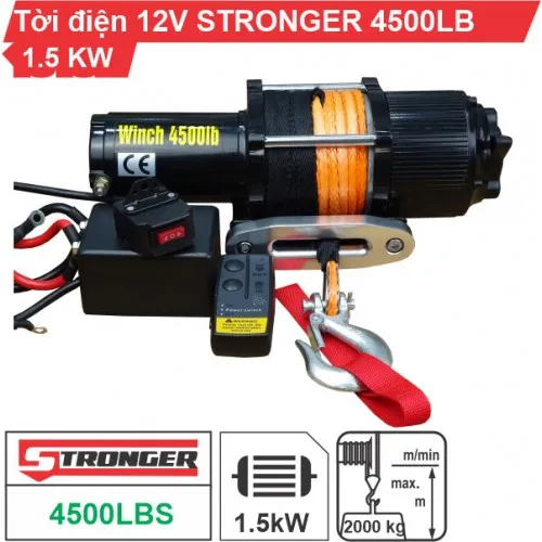 Sản phẩm product 1609294281 toi dien 12v 4500lbs stronger — Công Ty TNHH Thiết Bị Công Nghiệp M5S — MST 0311846726