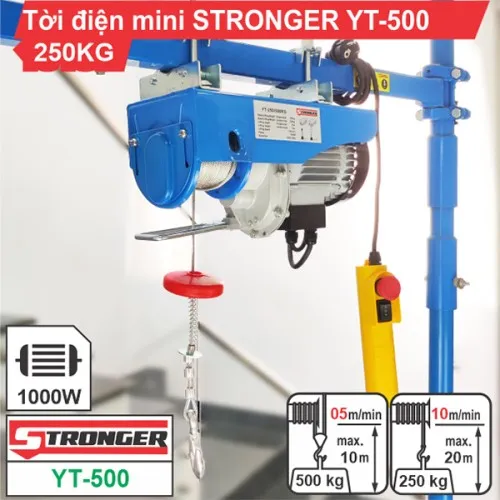 Sản phẩm product 1685499216 may toi dien mini stronger yt 500 — Công Ty TNHH Thiết Bị Công Nghiệp M5S — MST 0311846726