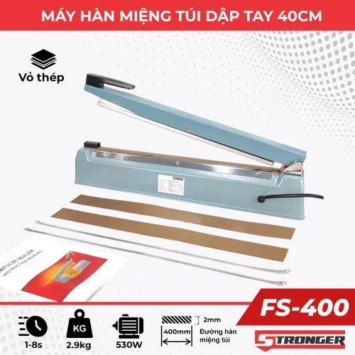 Sản phẩm product 1768455936 may han mieng tui dap tay fs 400 thep stronger — Công Ty TNHH Thiết Bị Công Nghiệp M5S — MST 0311846726
