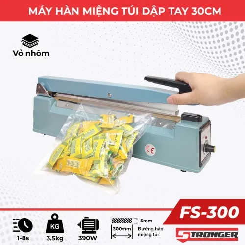 Sản phẩm product 1768456483 may han mieng tui dap tay fs 300 nhom stronger — Công Ty TNHH Thiết Bị Công Nghiệp M5S — MST 0311846726