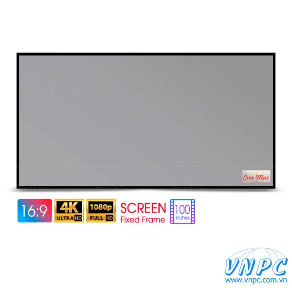 Sản phẩm man chieu khung co dinh cinemax 100 inches — Công Ty TNHH Đầu Tư Thương Mại VNPC — MST 0311847825