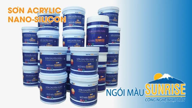 Sản phẩm web_son nano silicon — Ngói Màu Sunrise - Công Ty Cổ Phần TM SX Đại Nguyên Phúc — MST 0311866384