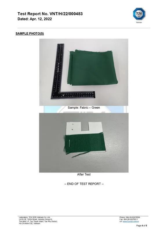 Sản phẩm BANG TEST DBAS GREEN TR C5_page 0004 724x1024 — Công Ty TNHH Dệt May Việt Thắng Lợi — MST 0311881953