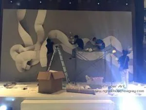 Sản phẩm Tạo hình nghệ thuật từ giấy cho Backdrop_300x300 — Công Ty TNHH Thương Mại Đầu Tư HANA — MST 0311894166