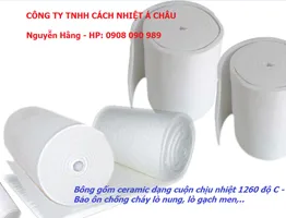 Sản phẩm bong gom cermatic cuon — Công Ty TNHH Cách Nhiệt á Châu — MST 0311903290