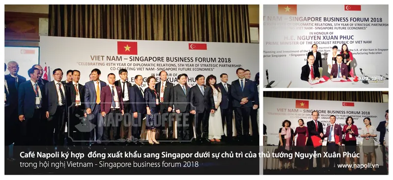 Sản phẩm Napoli Coffee Singapore  Vietnam — Công Ty Cổ Phần Sản Xuất Thương Mại Xuất Nhập Khẩu Cà Phê Napoli — MST 0311927855