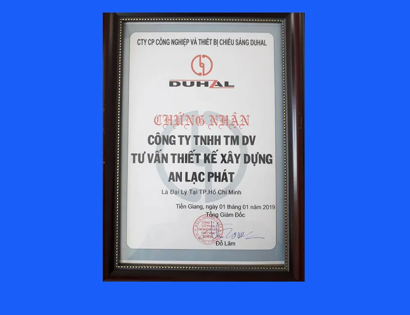 Sản phẩm An Lac Phat la dai ly phan phoi den led Duhal 2019 — Công Ty CP An Lạc Phát Group — MST 0311944829