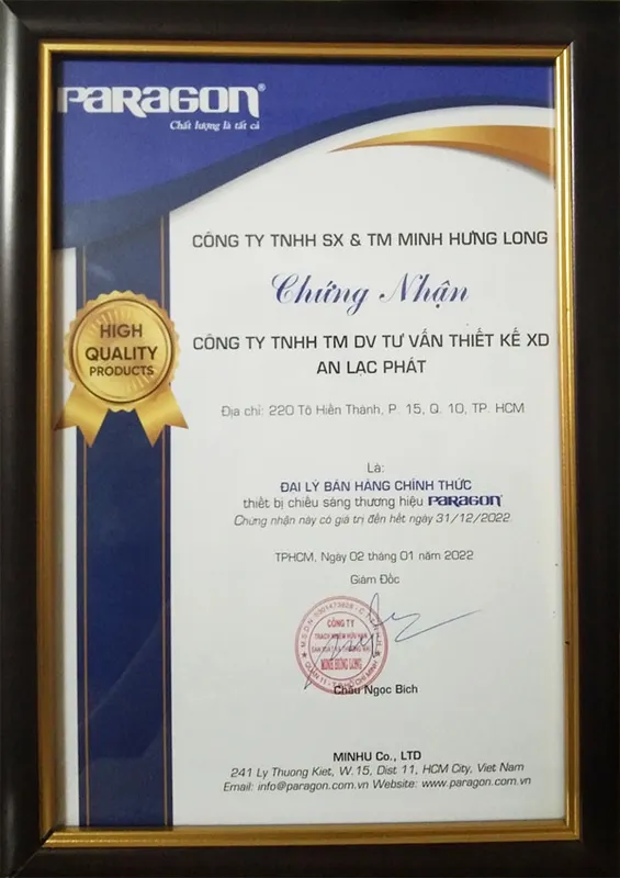 Sản phẩm an lac phat nha pha phoi den led chinh thuc nam 2022 — Công Ty CP An Lạc Phát Group — MST 0311944829