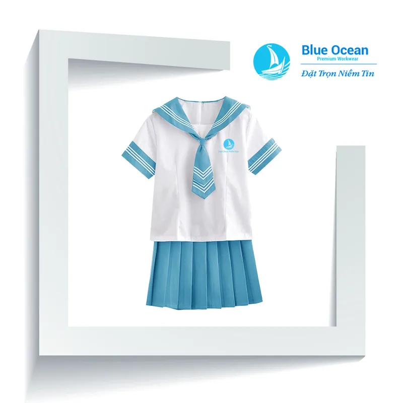 Sản phẩm dong phuc hoc sinh blueocean — Công Ty TNHH Sản Xuất Thương Mại Dịch Vụ BLUE OCEAN — MST 0311948728