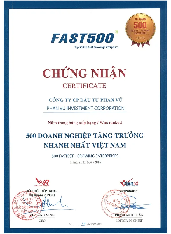 Sản phẩm 10 — Công Ty Cổ Phần Đầu Tư Phan Vũ (NTNN) — MST 0311978320