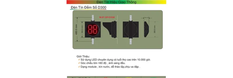 Sản phẩm den  dem so d300 1140x380 — Công Ty TNHH Sản Xuất Thương Mại Dịch Vụ Châu Gia Phát — MST 0311996224