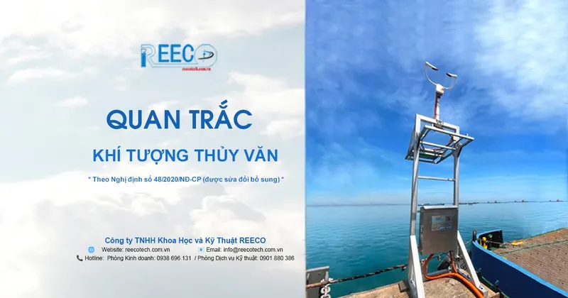 Sản phẩm he thong quan trac khi tuong thuy hai van — Công Ty TNHH Khoa Học Và Kỹ Thuật REECO — MST 0312013290