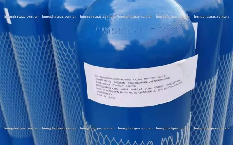 Sản phẩm binh co2 thuc pham 40 lit 2 — Công Ty TNHH Khí Công Nghiệp Hùng Phát — MST 0312041160