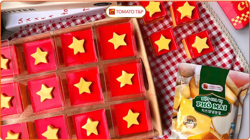 Sản phẩm lP4Bkhuc bach pho mai — Công Ty TNHH Thương Mại Xuất Nhập Khẩu TOMATO T&P — MST 0312045447