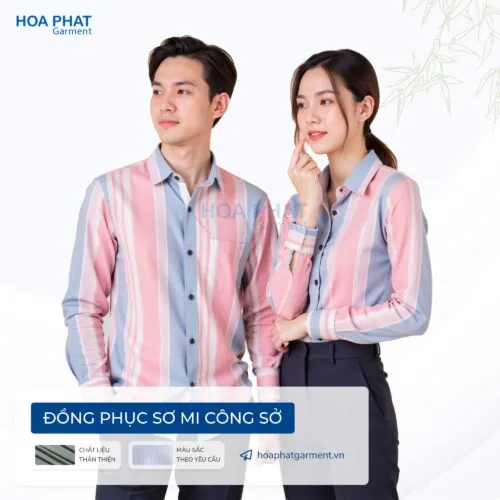 Sản phẩm Ao so mi dong phuc 13 500x500 — Công Ty TNHH Sản Xuất Thương Mại May Mặc Hòa Phát — MST 0312047483