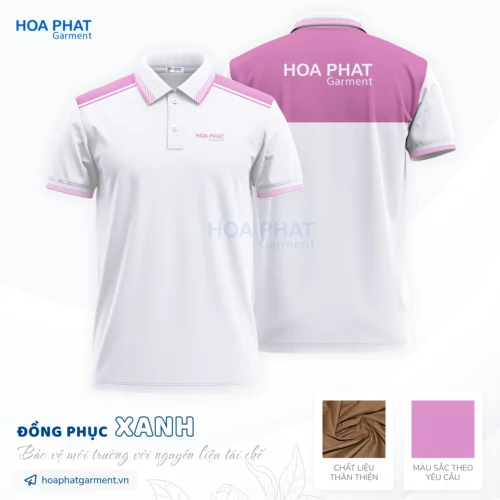 Sản phẩm Dong phuc xanh 5 500x500 — Công Ty TNHH Sản Xuất Thương Mại May Mặc Hòa Phát — MST 0312047483