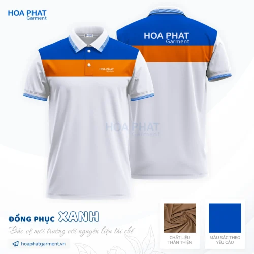 Sản phẩm Dong phuc xanh 500x500 — Công Ty TNHH Sản Xuất Thương Mại May Mặc Hòa Phát — MST 0312047483