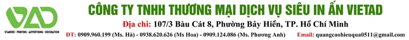 Logo Công Ty TNHH MTV Dịch Vụ Việt ADVERTISING