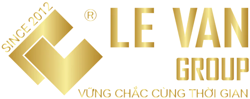 Logo Xây Dựng Lê Văn - Công Ty Cổ Phần Thiết Kế Xây Dựng Lê Văn