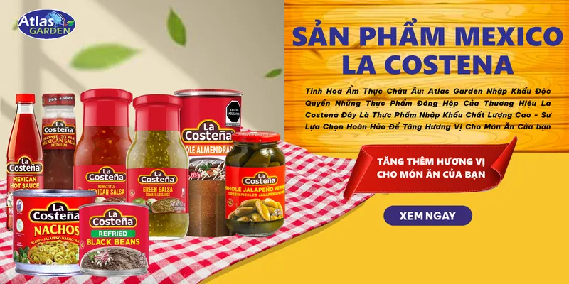 Sản phẩm Mexico — Công Ty TNHH Atlas Finefood Việt Nam — MST 0312080177