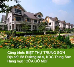 Sản phẩm cong trinh biet thu trung son — Công Ty Cổ Phần Sản Xuất Thương Mại Xuất Nhập Khẩu Trường Sa — MST 0312084679