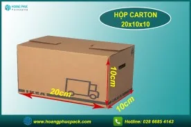 Sản phẩm hop carton 20x10x10_1623229328 — Công Ty TNHH Sản Xuất Công Nghiệp Hoàng Phúc — MST 0312097734