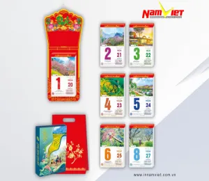 Sản phẩm in lich bloc khanh treo — Công Ty TNHH Thương Mại Dịch Vụ In Nam Việt — MST 0312104815