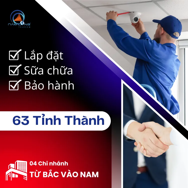 Sản phẩm dich vu 63 tinh thanh — Thiết Bị Họp Trực Tuyến, Hội Nghị Truyền Hình - Công Ty CP Viễn Thông Nam Long — MST 0312130325