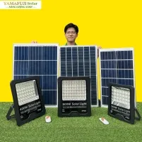 Sản phẩm Den nang luong mat troi Yamafuji Solar SFL02 500W 5 — Công Ty TNHH Thương Mại Dịch Vụ Xuất Nhập Khẩu Hải Minh — MST 0312175132